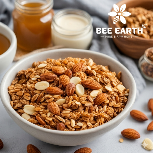 BEE EARTH Honey Almond Granola